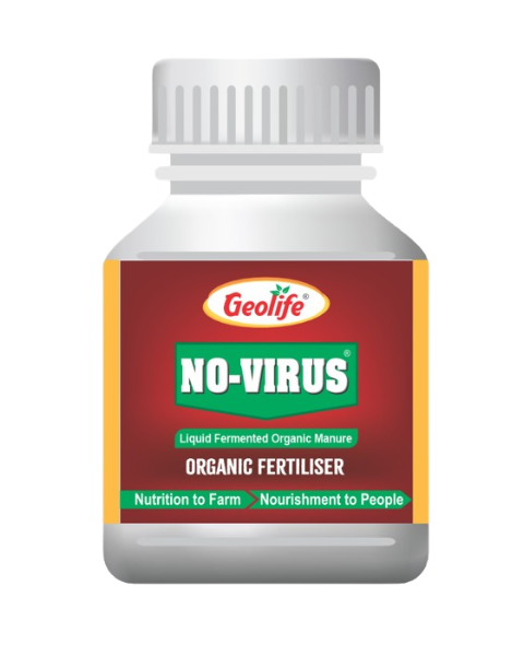 Geolife No-Virus®, Improves Immunity & Yield, 100% Natural & Residue-Free | Organic Fertilizers