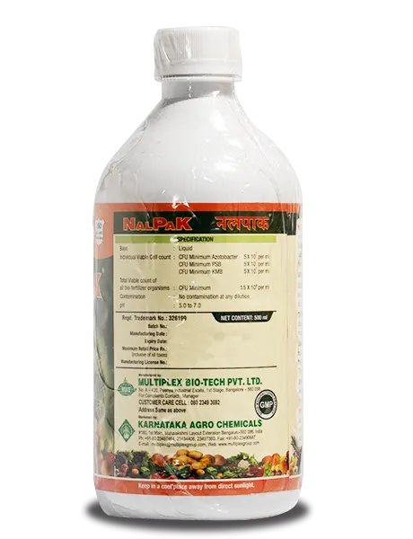 Multiplex Nalpak – Biofertilizer with NPK Bacteria for Soil Health & Higher Yield